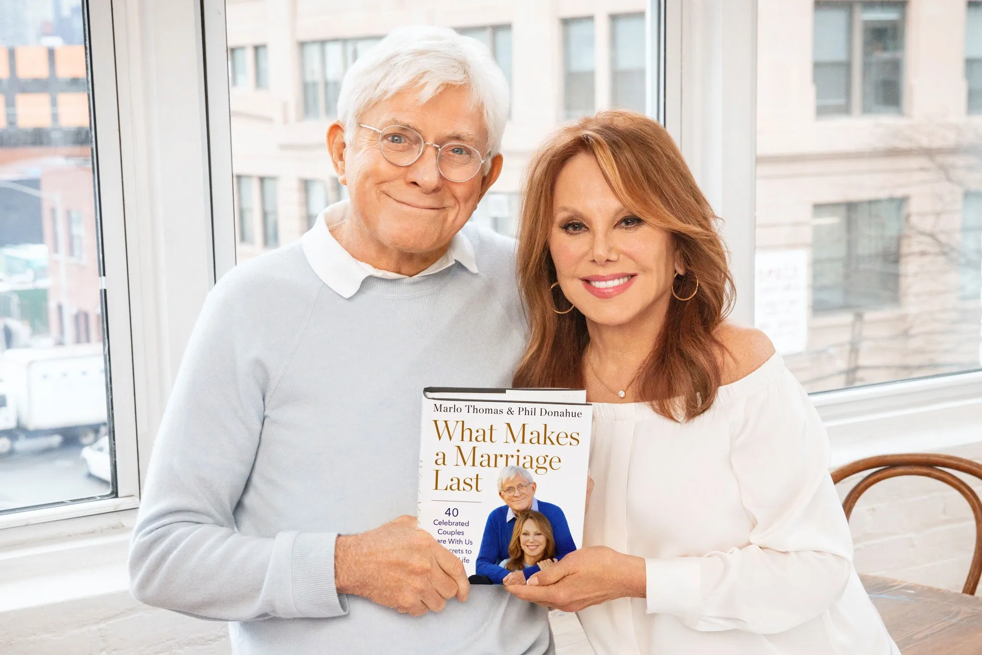 Marlo Thomas & Phil Donahue on Making Marriage Work (In and Out of  Quarantine) | EDGE United States