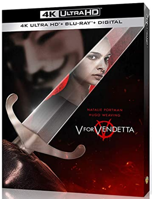 Poster Hugo Weaving e Natalie Portman V de Vingança