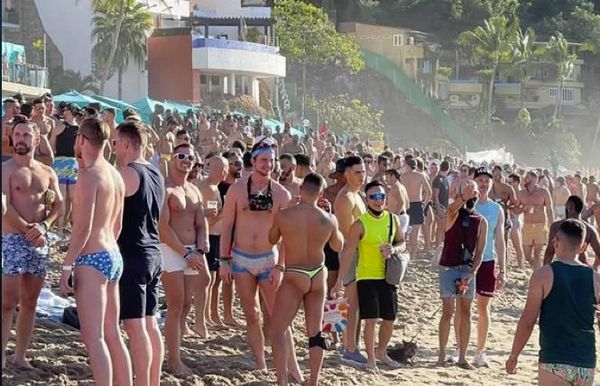 Gay New Year's Circuit Parties in Mexico and Atlanta Defy COVID Health Precautions