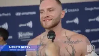 August Getty @ The GLAAD Awards 2022