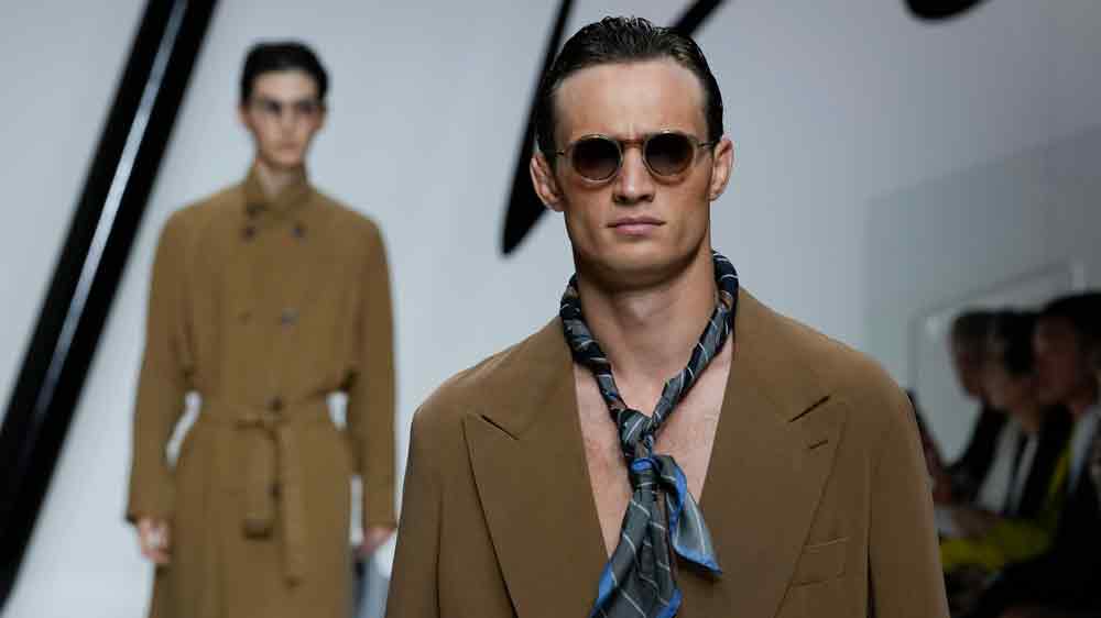 Giorgio Armani, Zegna present fluid elegance for the next hot season as  Milan Fashion Week wraps up