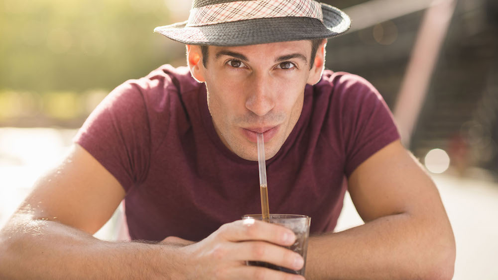 Why drinking through a straw and pouting could be ageing your lips