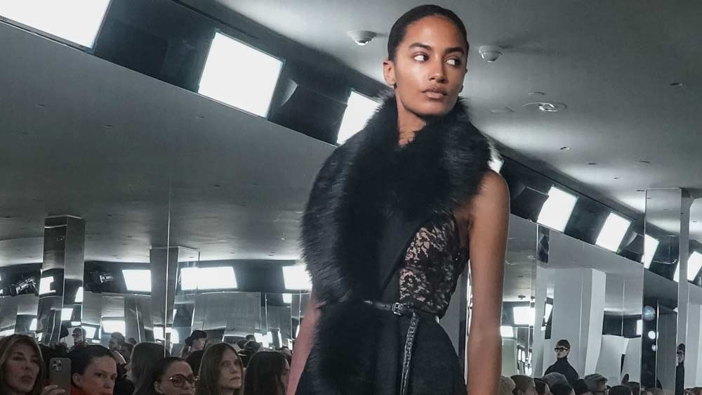 Michael Kors inspired by grandmother's wedding gown for Fall-Winter  collection at NY Fashion Week - The San Diego Union-Tribune