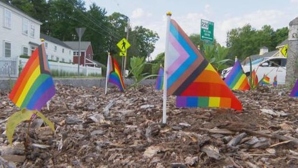 Over 200 Pride Flags Stolen in Massachusetts Town Just Before Pride Month