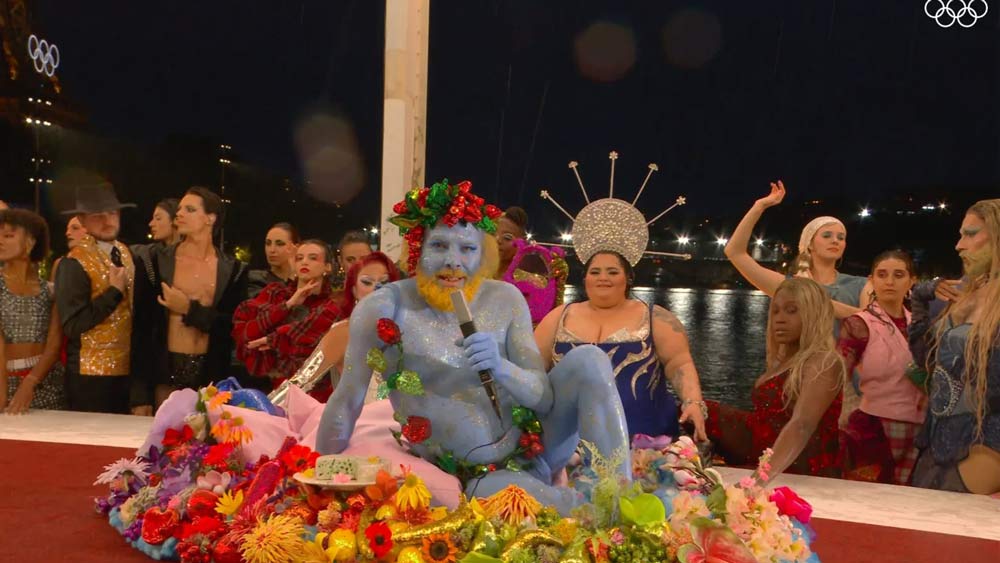 Drag Queens Shine at Olympics Opening, but 'Last Supper' Tableau Draws Criticism