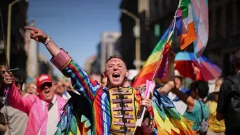 Around 100,000 March in Budapest Pride in Defiance of Hungary's Ban