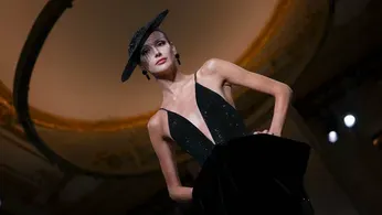 Armani Couture Channels Black as Maestro Misses Paris Bow for 1st Time, Days from 91st Birthday