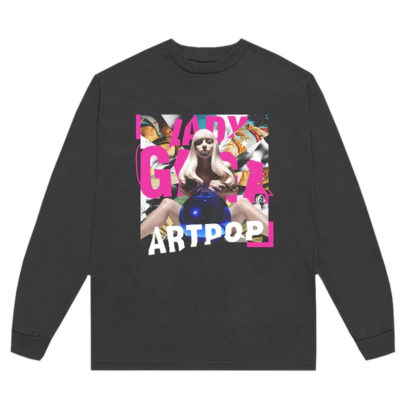 Artpop Tracklist Longsleeve T-Shirt, $45