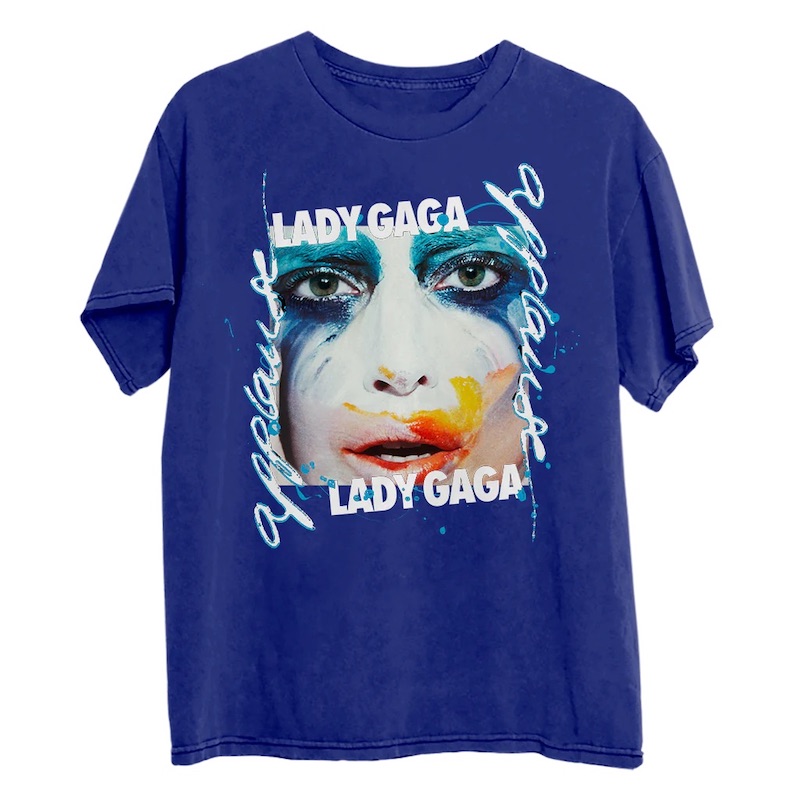 Artpop Applause Blue Puff Print T-Shirt, $40