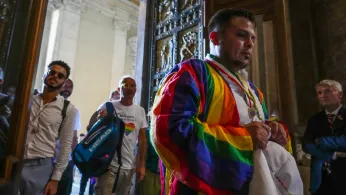 Queer Catholics Make Holy Year Pilgrimage to Rome and Celebrate a New Feeling of Welcome