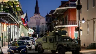 National Guard Arrives in New Orleans for 1st New Year's Since Bourbon Street Attack