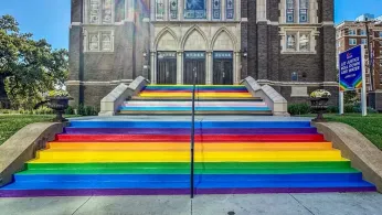 Dallas Church Wins Three-Year Approval to Keep Pride-Themed Rainbow Steps
