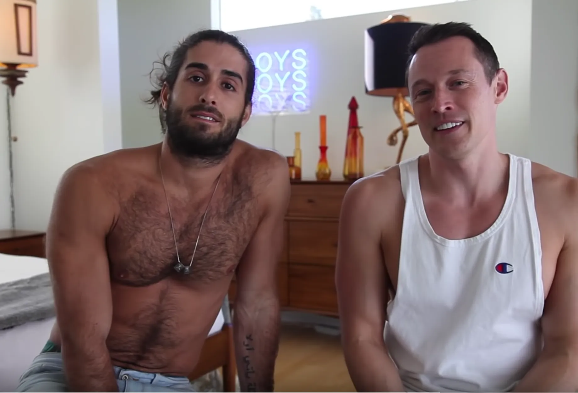 Watch: Adult Star Diego Sans Helps YouTuber Davey Wavey with His Gay  Kissing | EDGE United States